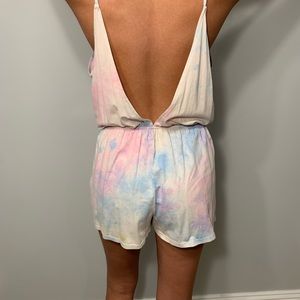 Tie dye romper